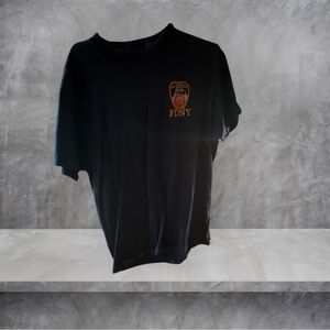 FDNY Black Short Sleeve Tee